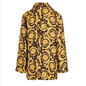 NWT Authentic Versace Barocco Silk Pajama Top – Men’s Size 6 (L–XL)